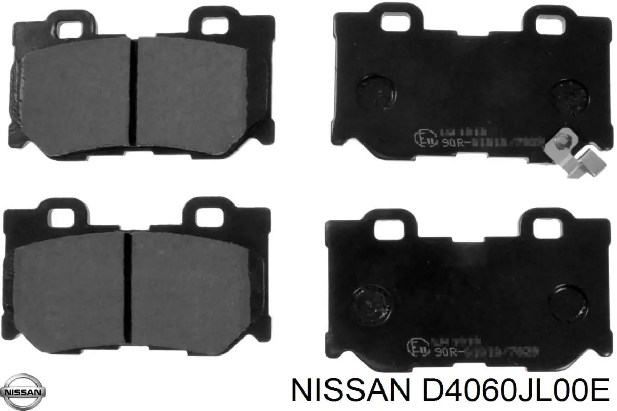 Задние тормозные колодки D4060JL00E Nissan