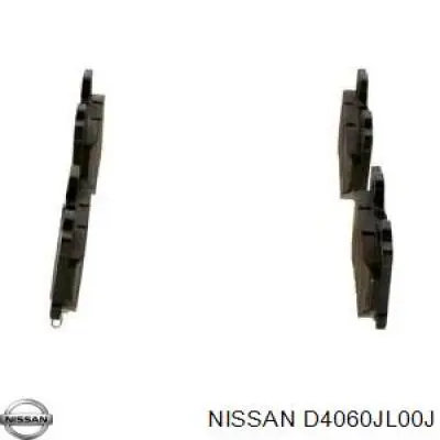 Купить D4060JL00J Nissan/Infiniti Колодки тормозные задние, дисковые