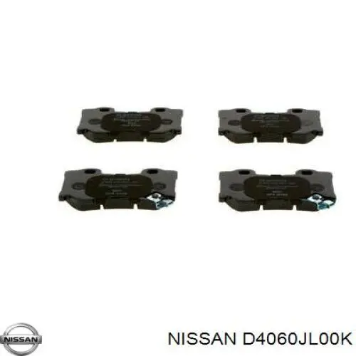 Колодки дисковые  Nissan/Infiniti D4060JL00K цена, от 36.41 USD