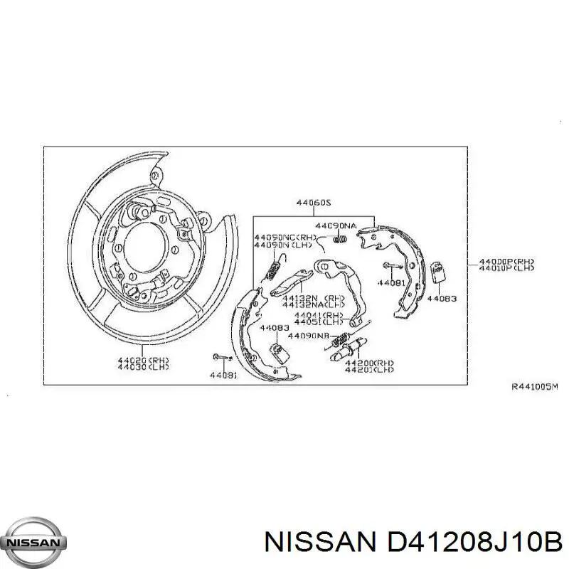 Купить D41208J10B Nissan/Infiniti 