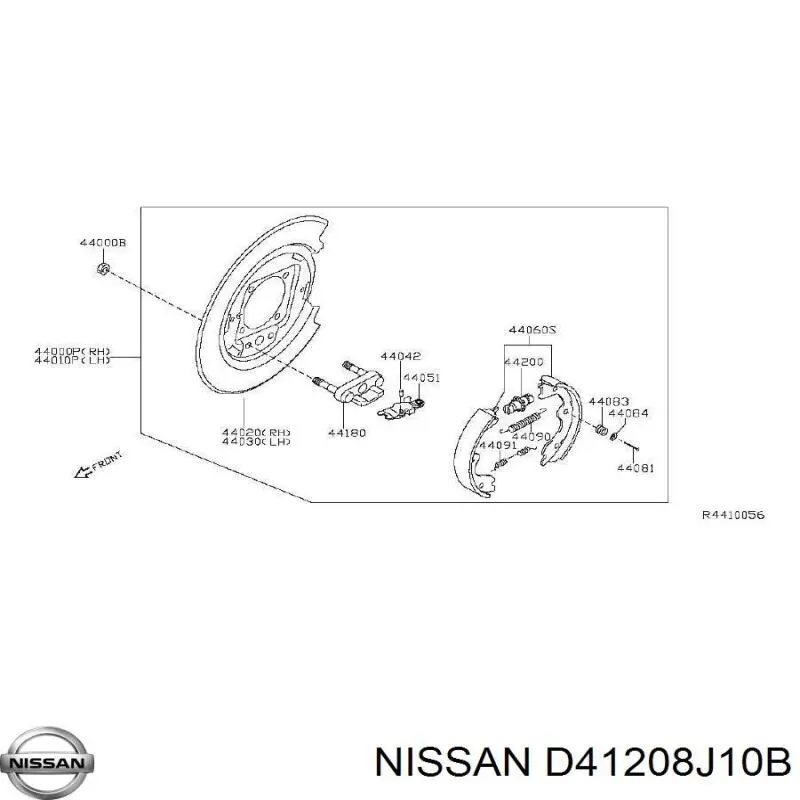 D41208J10B Nissan/Infiniti 