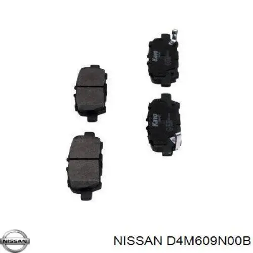Колодки дисковые  Nissan/Infiniti D4M609N00B цена, от 23.16 USD