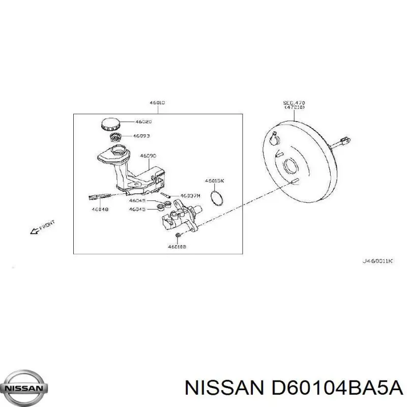 Купить 789380 Nissan/Infiniti Главный тормозной цилиндр