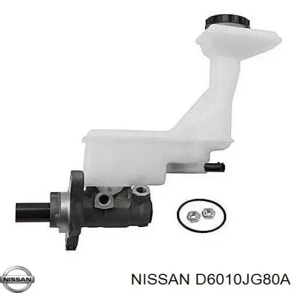 Купить D6010JG80A Nissan/Infiniti Главный тормозной цилиндр