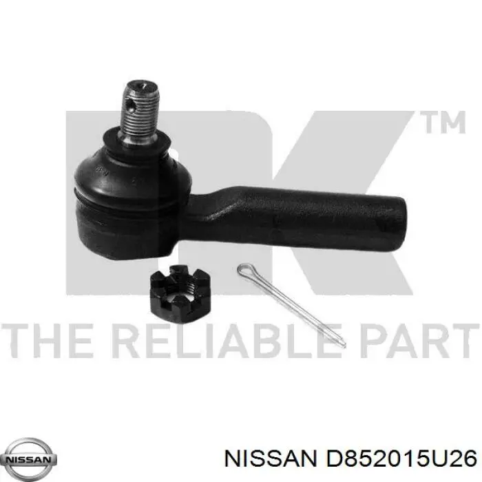 Rótula barra de acoplamiento exterior D852015U26 Nissan