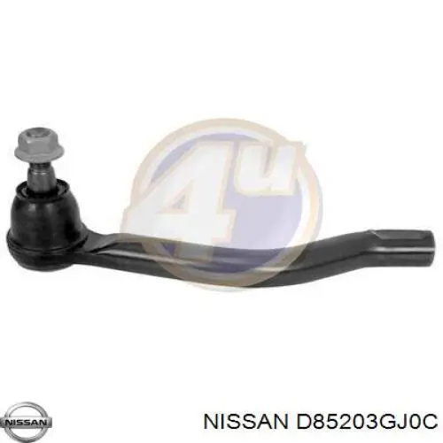 Наконечник поперечной рулевой тяги Nissan/Infiniti D8E203TA0A цена, от 17.22 USD