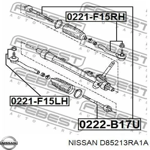 D85213RA1A Nissan tração de direção