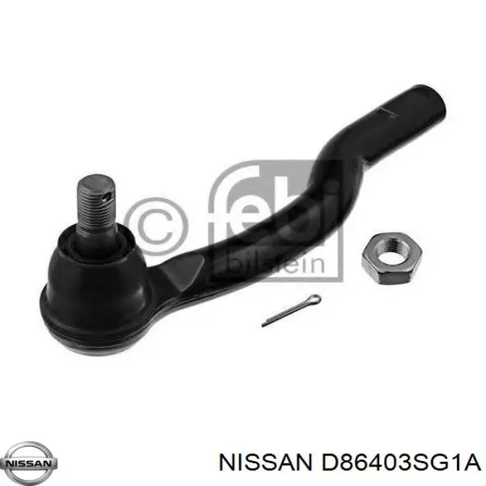 Рулевой наконечник D86403SG1A Nissan/Infiniti