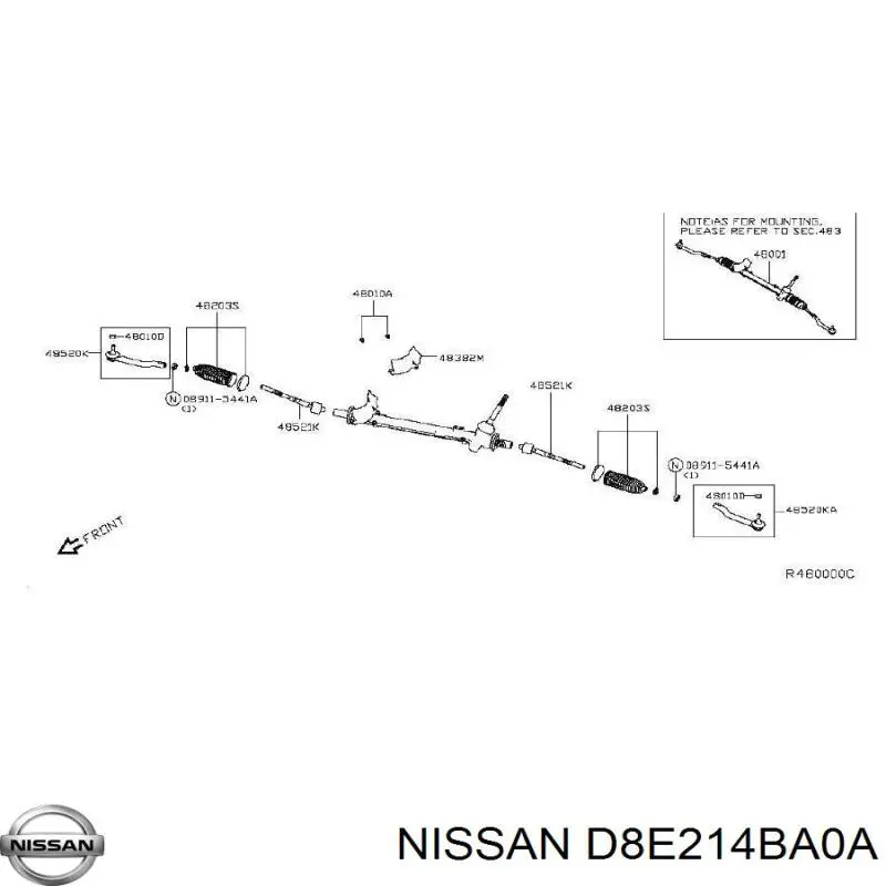 D8E214BA0A Nissan/Infiniti