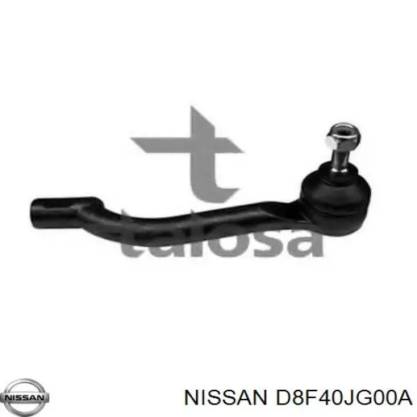 D8F40JG00A Nissan/Infiniti Ponta externa da barra de direção