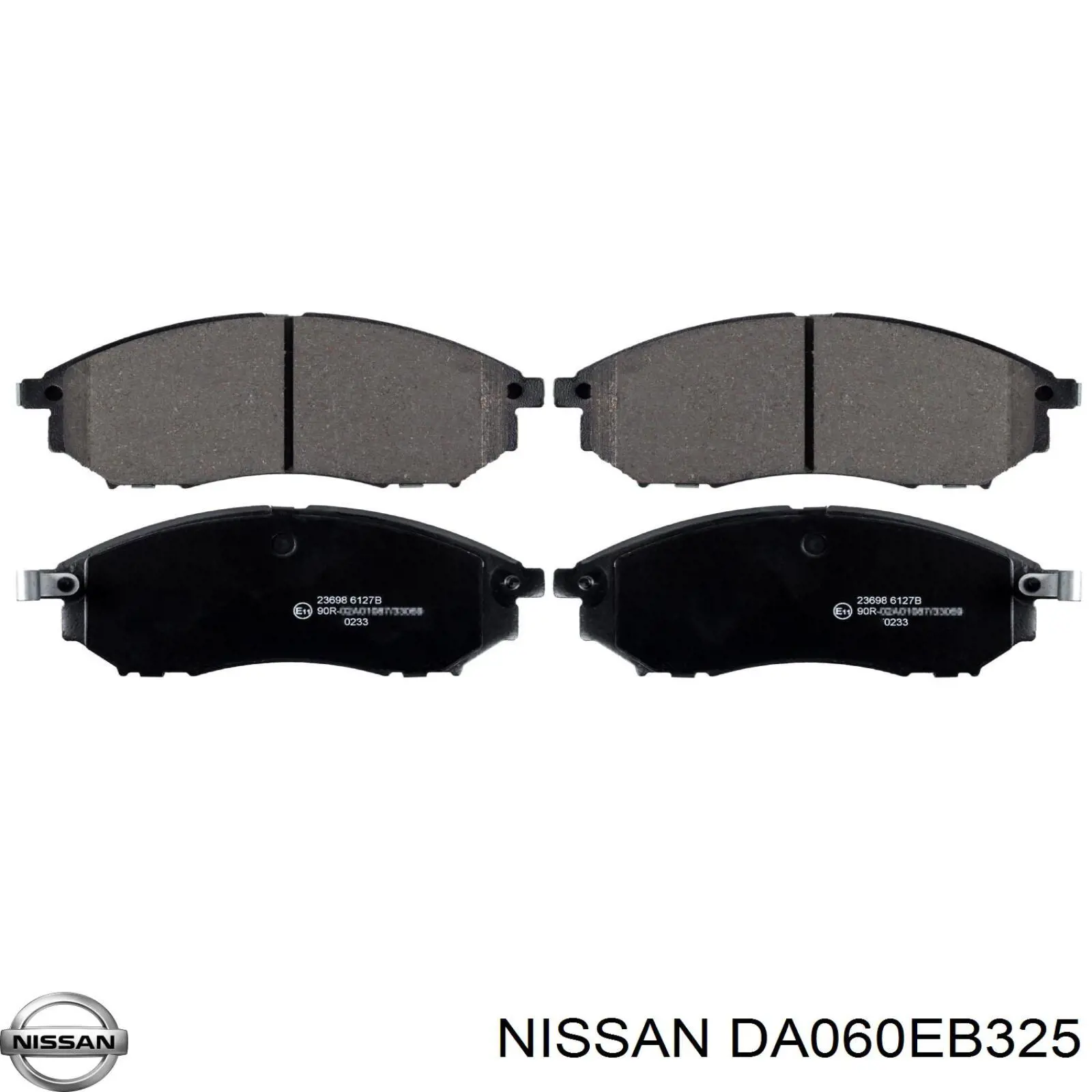 Купить DA060EB325 Nissan/Infiniti Колодки тормозные