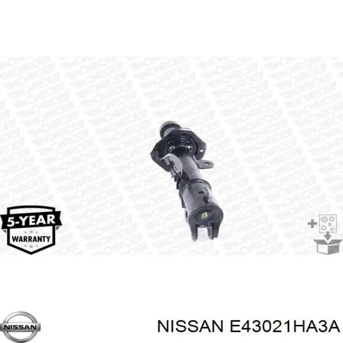 E43021HA3A Nissan/Infiniti Амортизатор передней подвески правый