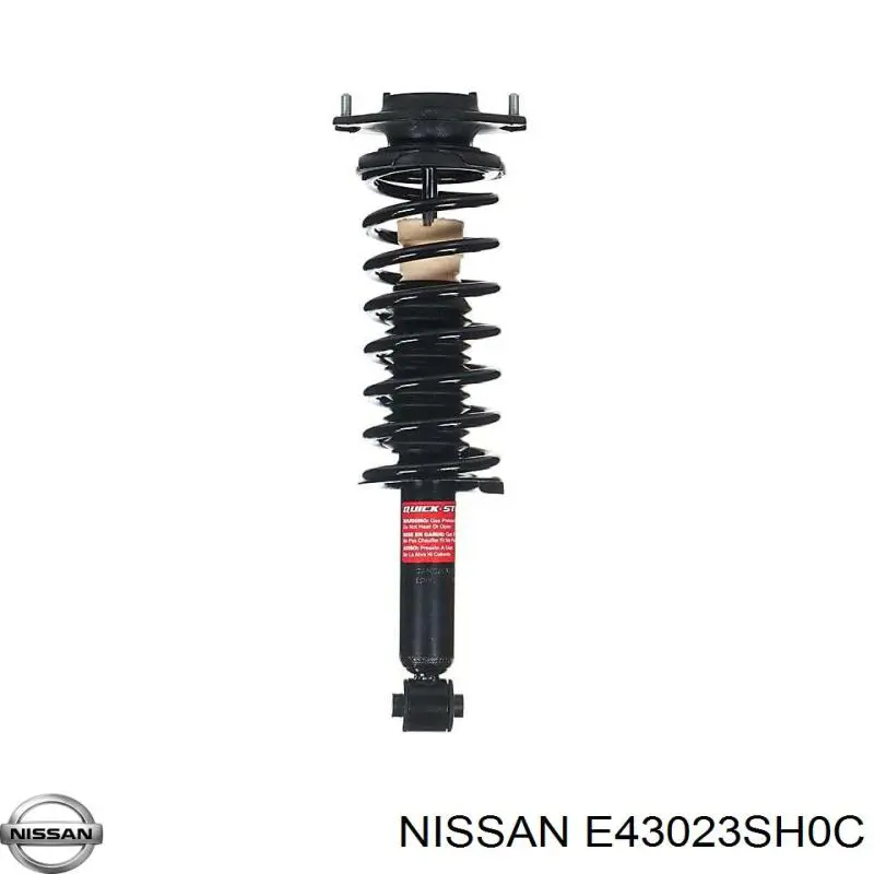 E43029AN0B Nissan/Infiniti Амортизатор передней подвески правый