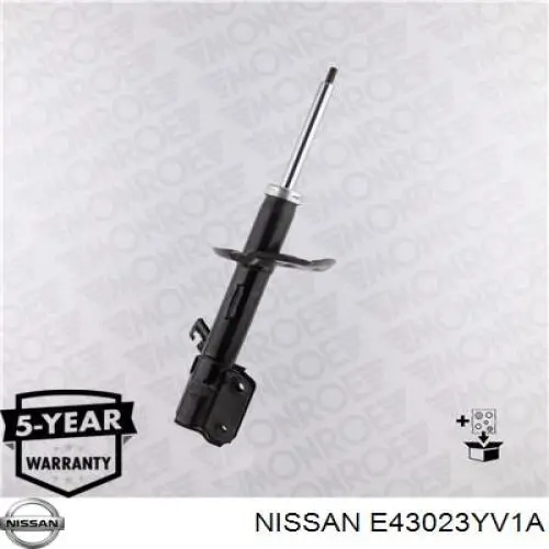 Амортизатор передний правый E43023YV1A Nissan/Infiniti