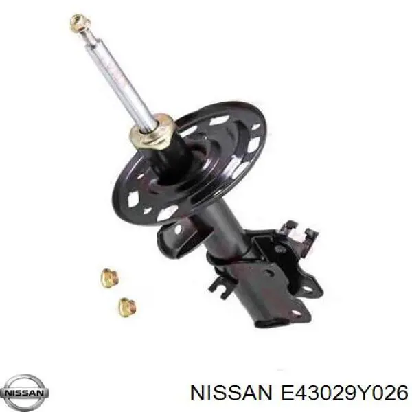 E43029Y026 Nissan амортизатор передний правый