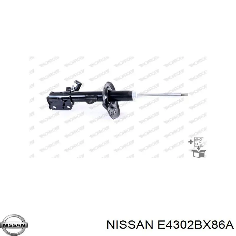 Амортизатор подвески передний левый Nissan/Infiniti E4302BX86A цена, от 217.34 USD