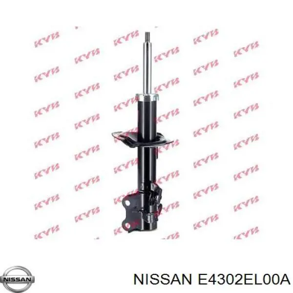 E4302EL00A Nissan амортизатор передний правый