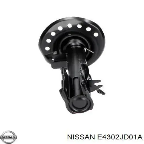 E4302JD01A Nissan amortecedor dianteiro direito