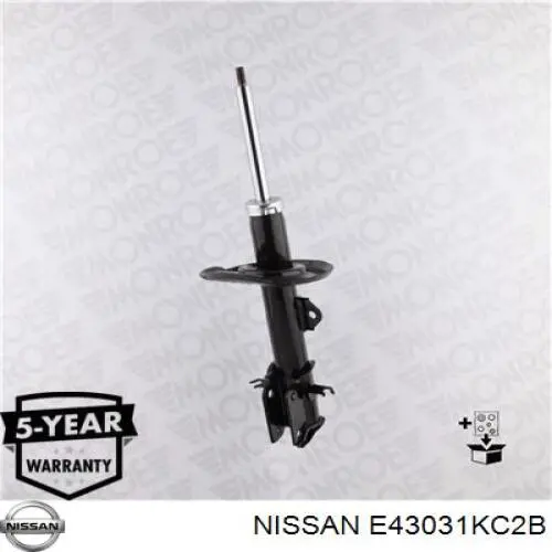 Амортизатор передней подвески левой Nissan/Infiniti E43031KC2B цена, от 40.54 USD