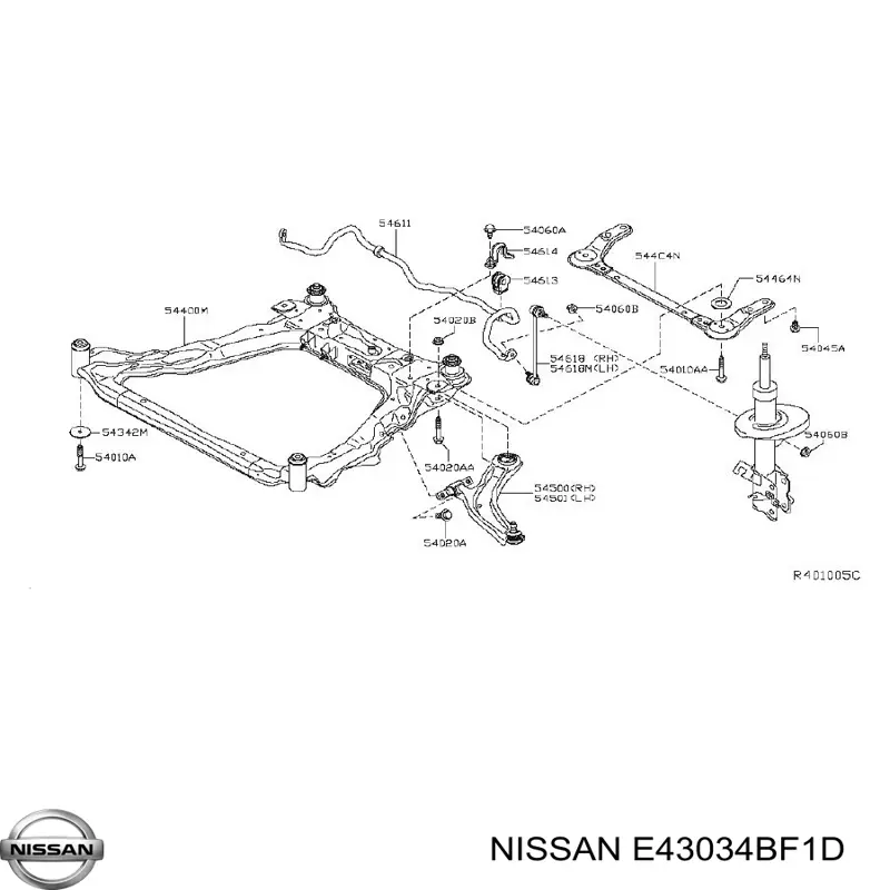  E43034BF1D Nissan