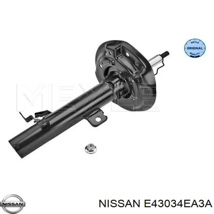 Амортизатор передней подвески левой Nissan/Infiniti E43034EA3A цена, от 63.52 USD