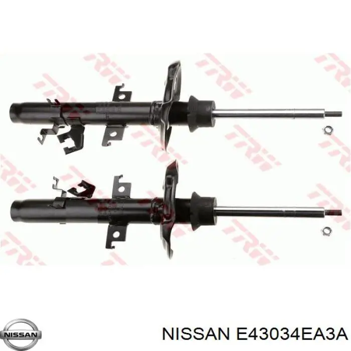 Купить E43034EA3A Nissan/Infiniti Амортизатор подвески передний левый