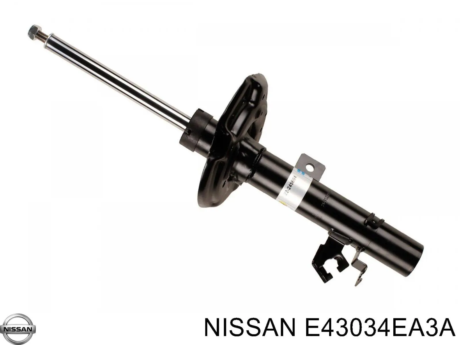 E43034EA3A Nissan amortecedor dianteiro esquerdo