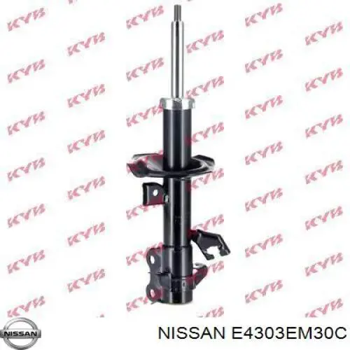 Амортизатор передней подвески левой Nissan/Infiniti E4303EM30C цена, от 63.56 USD
