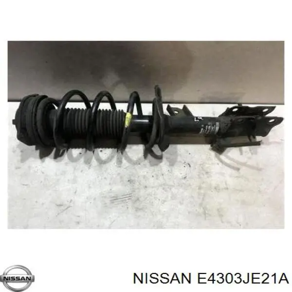 E4303JE21A Nissan амортизатор передний левый