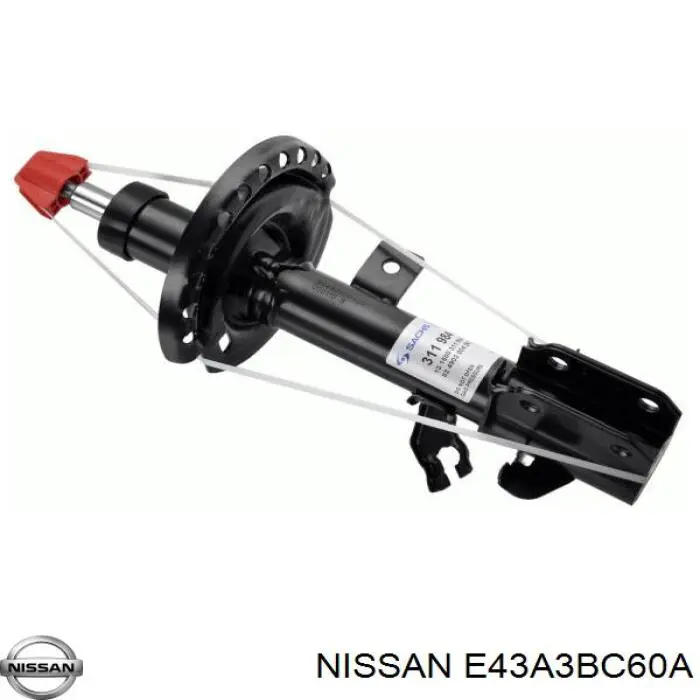 Амортизатор передний левый E43A3BC60A Nissan