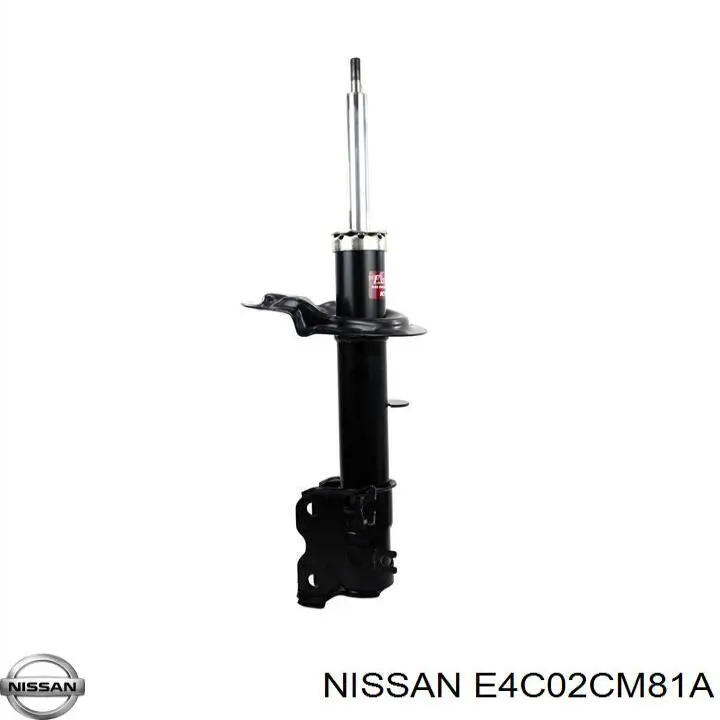 Амортизатор передний правый E4C02CM81A Nissan/Infiniti