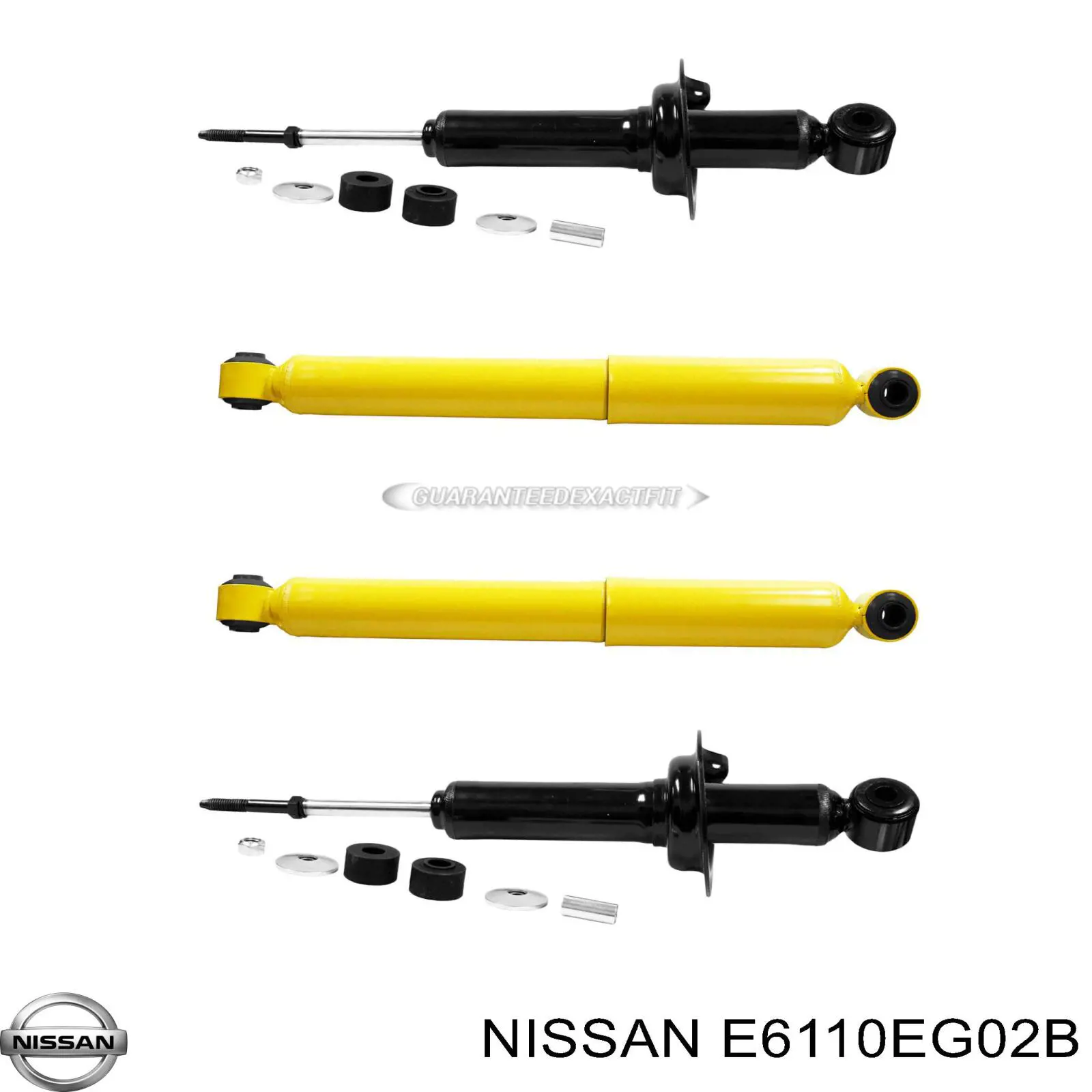 E6110EG02B Nissan/Infiniti Амортизатор передней подвески правый