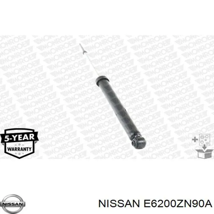 Амортизатор задний E6200ZN90A Nissan