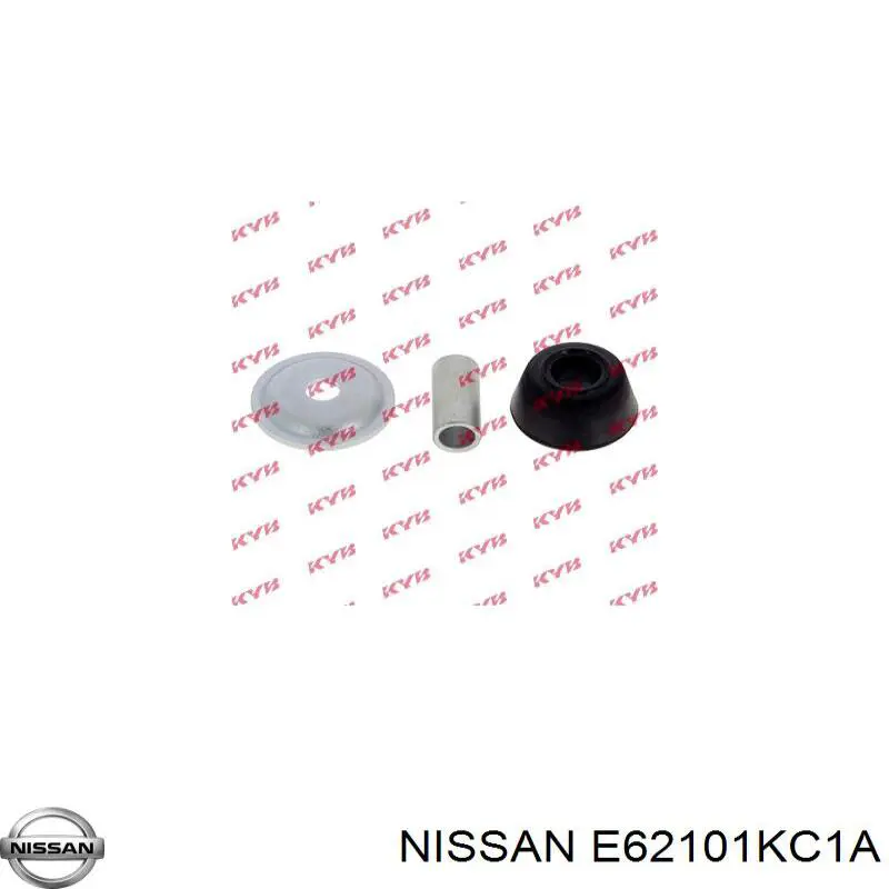 E62101KC1A Nissan амортизатор задний