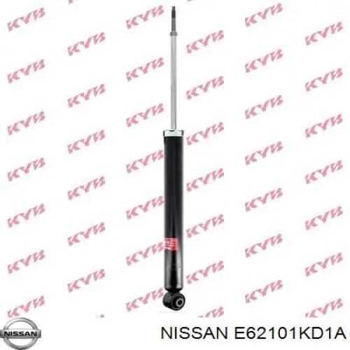E62101KD1A Nissan амортизатор задний