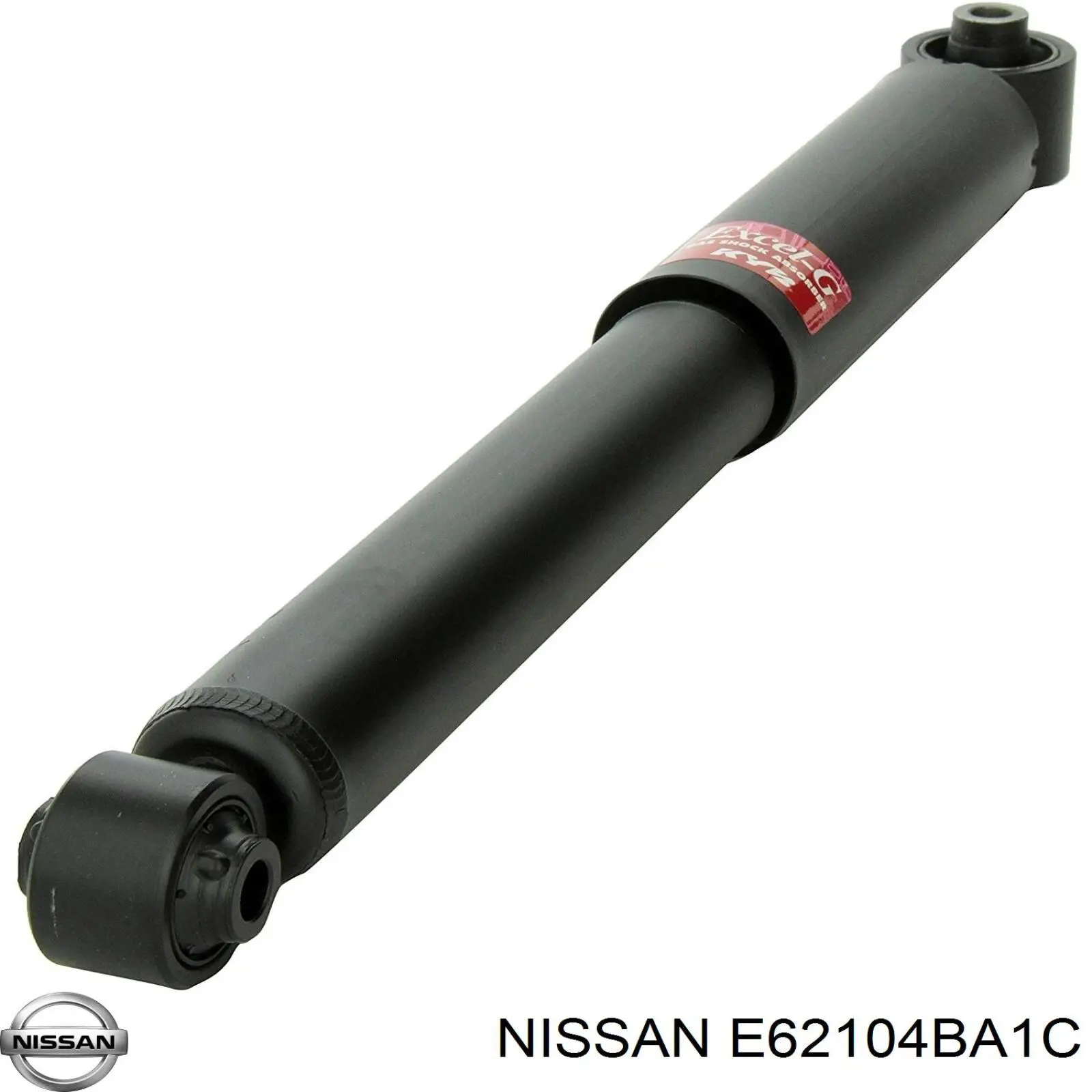 E62104BA1C Nissan amortecedor traseiro