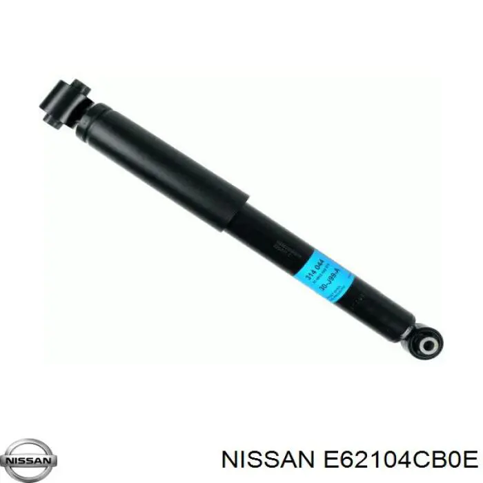 E62104CB0E Nissan amortecedor traseiro