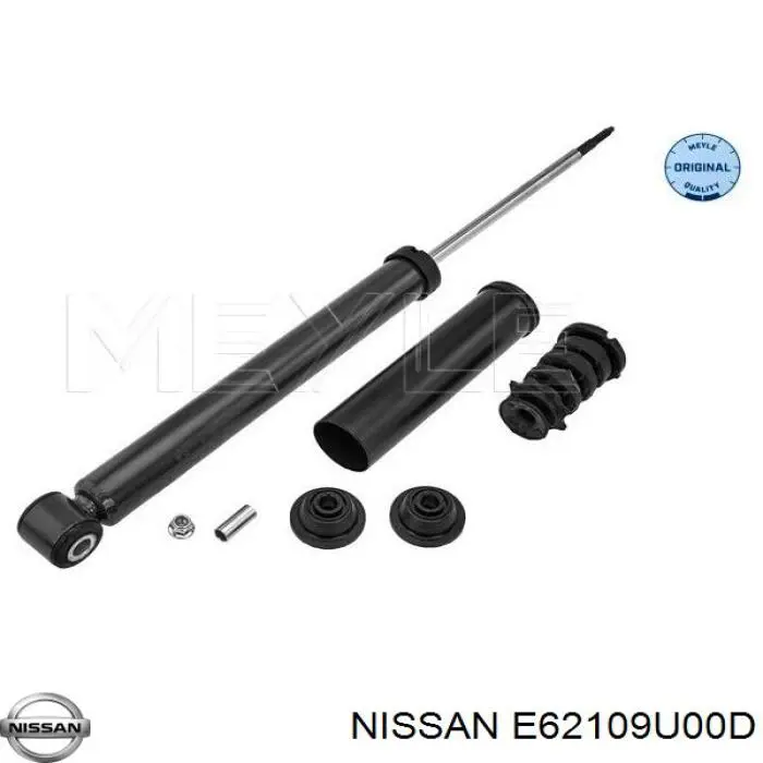 E62109U00D Nissan амортизатор задний