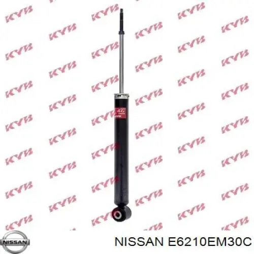 E6210EM30C Nissan amortecedor traseiro