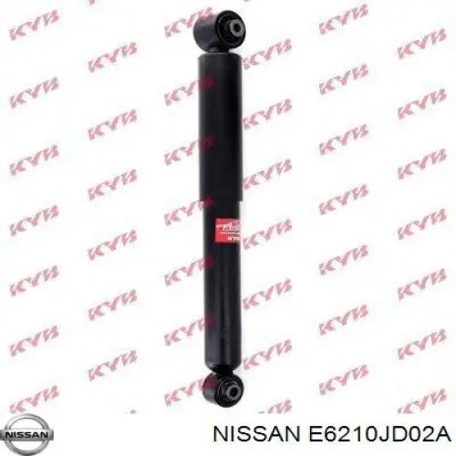 E6210JD02A Nissan amortecedor traseiro