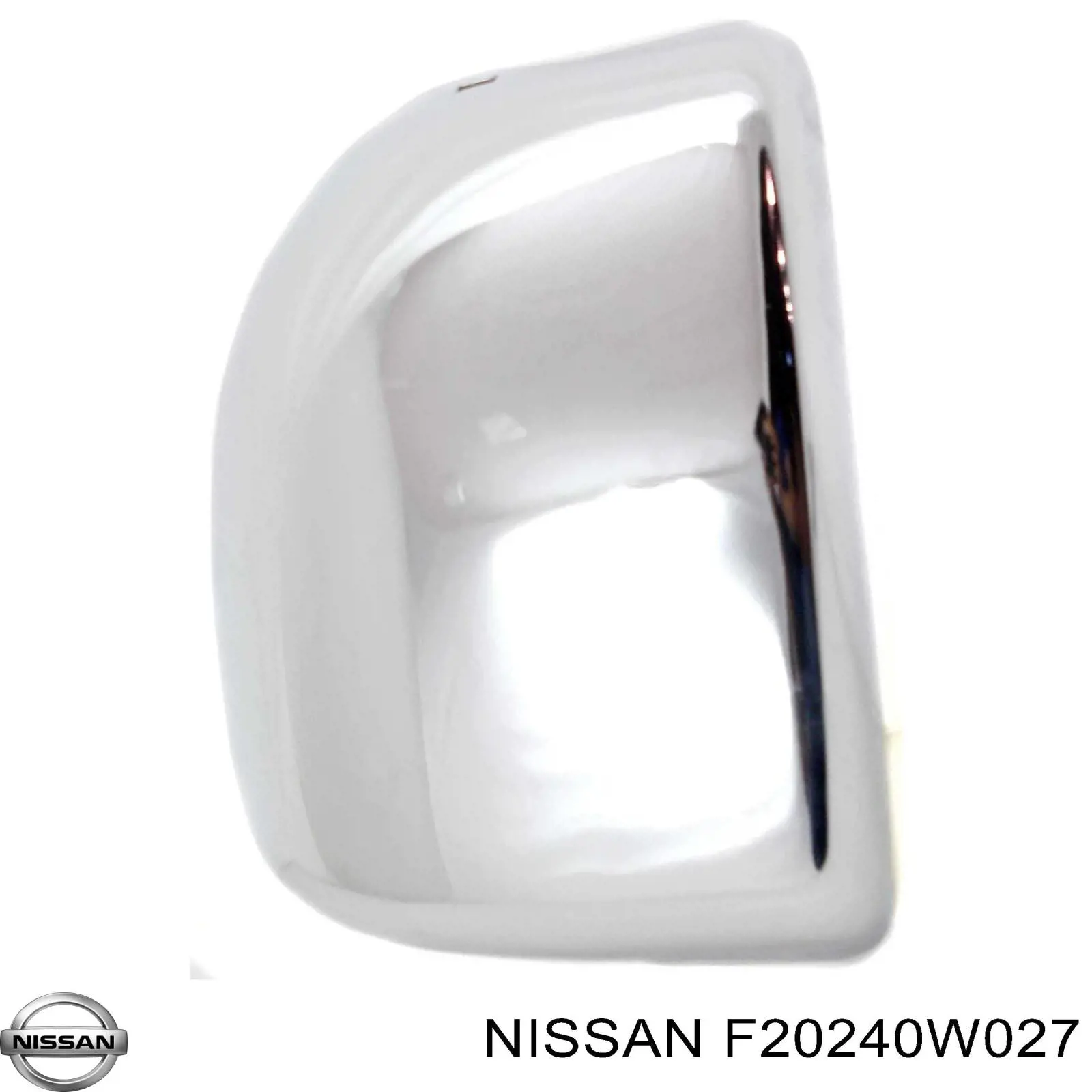 Накладка бампера переднего правая F20240W027 Nissan