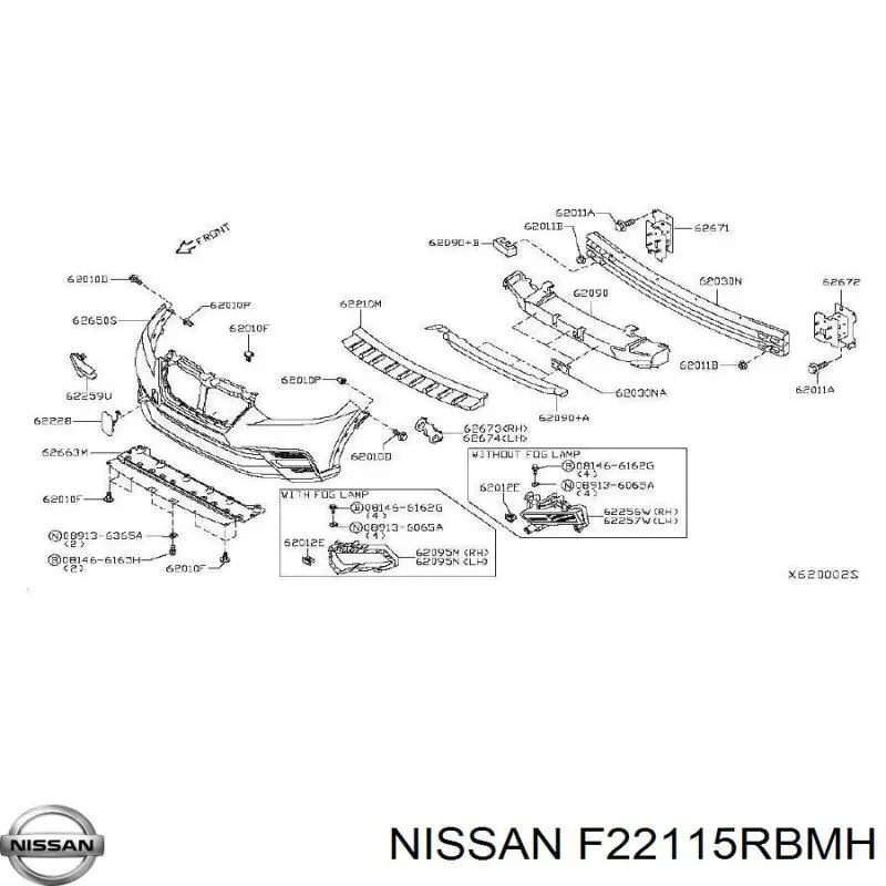  F22115RBMH Nissan