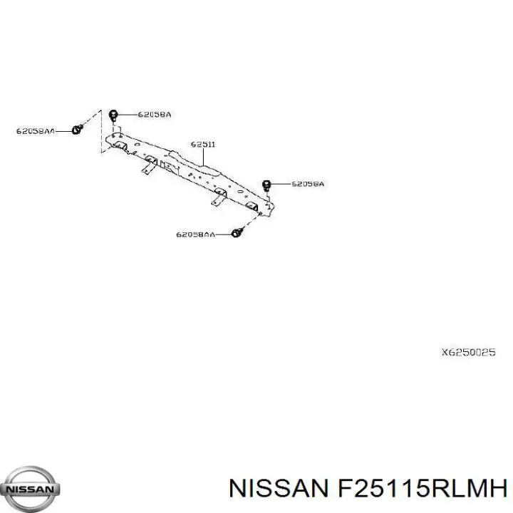 F25115RLMH Nissan 