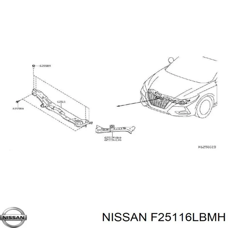 F25116LBMH Nissan 