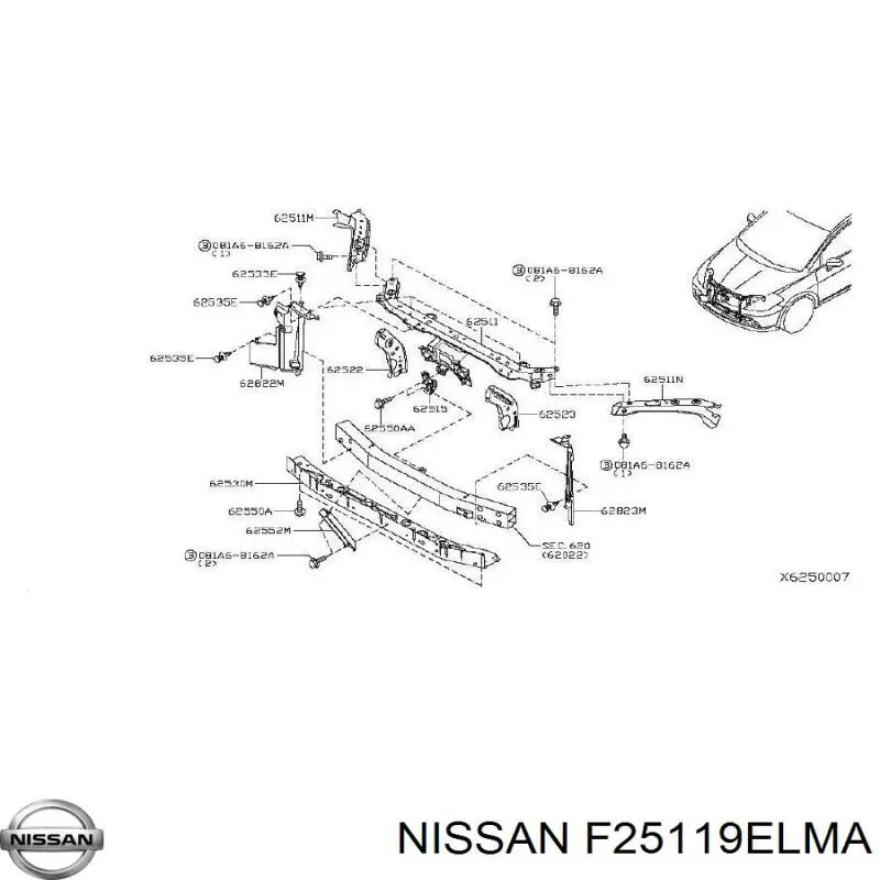 F25119ELMA Nissan/Infiniti 