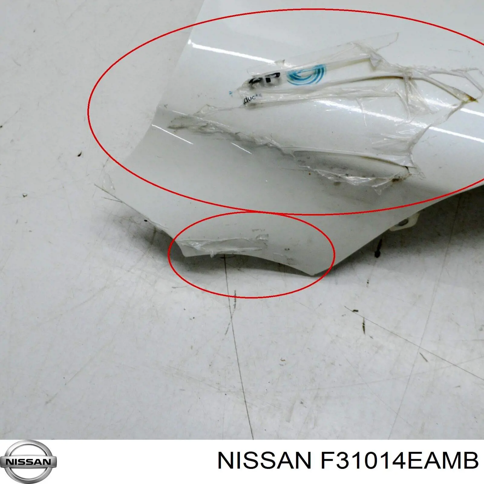 27C101 Polcar Pára-lama dianteiro esquerdo