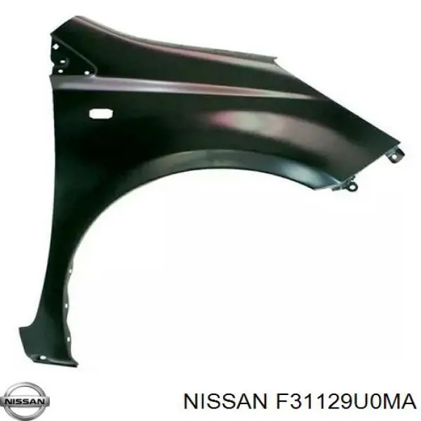 Крыло переднее правое F31129U0MA Nissan