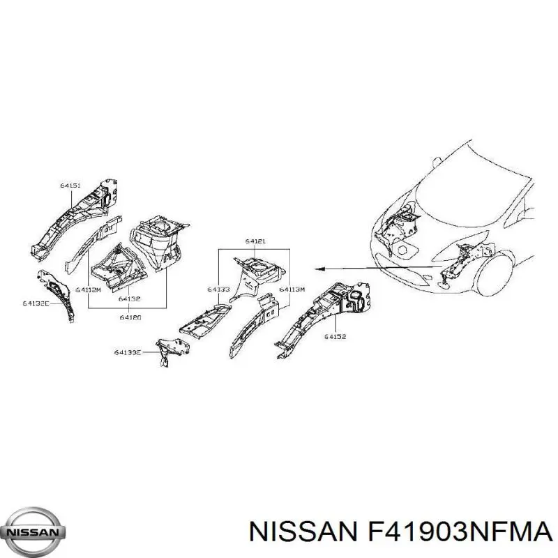  Nissan/Infiniti F41903NFMA цена, от 47.50 USD