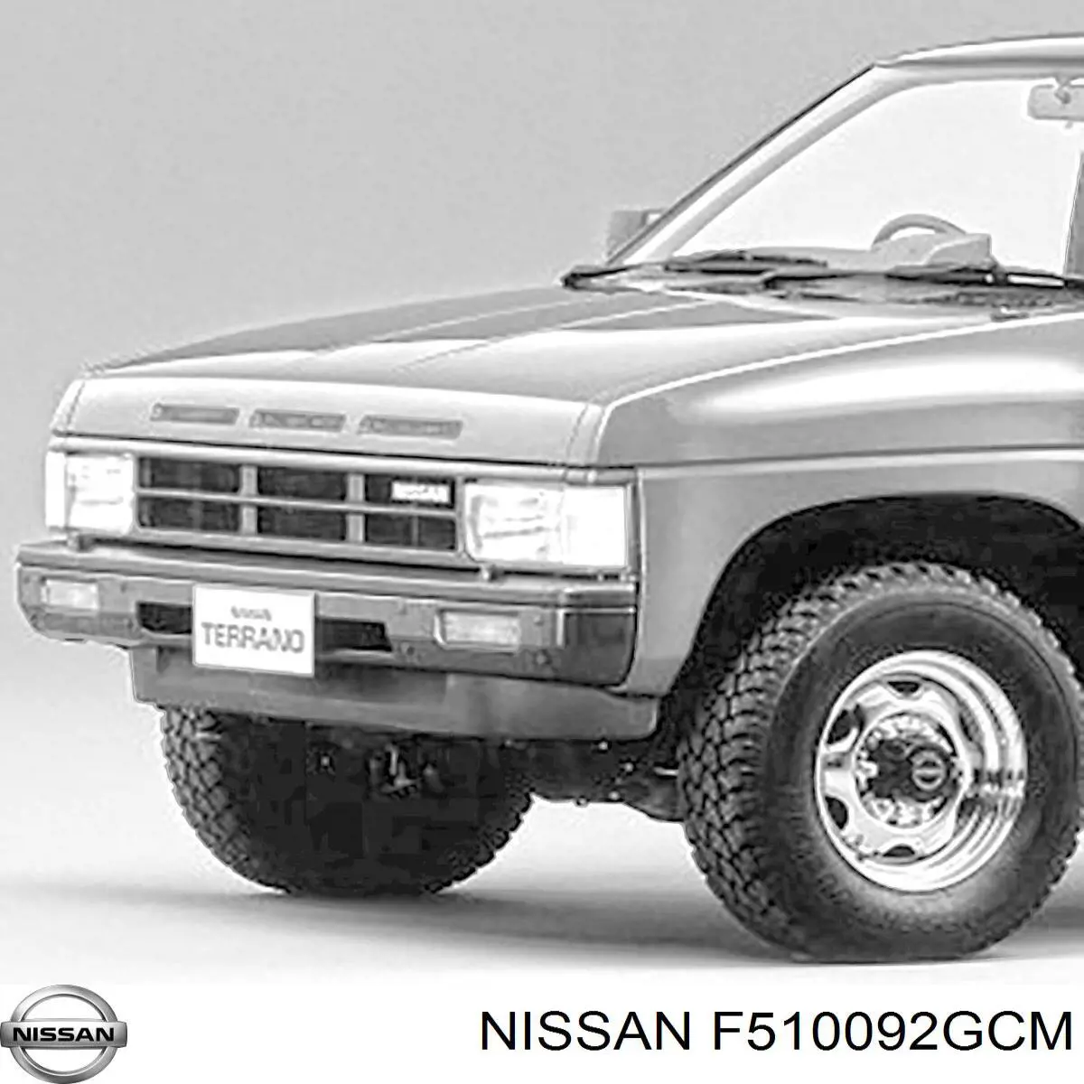 F510092GCM Nissan капот
