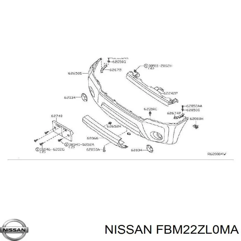  62022ZL00A Nissan